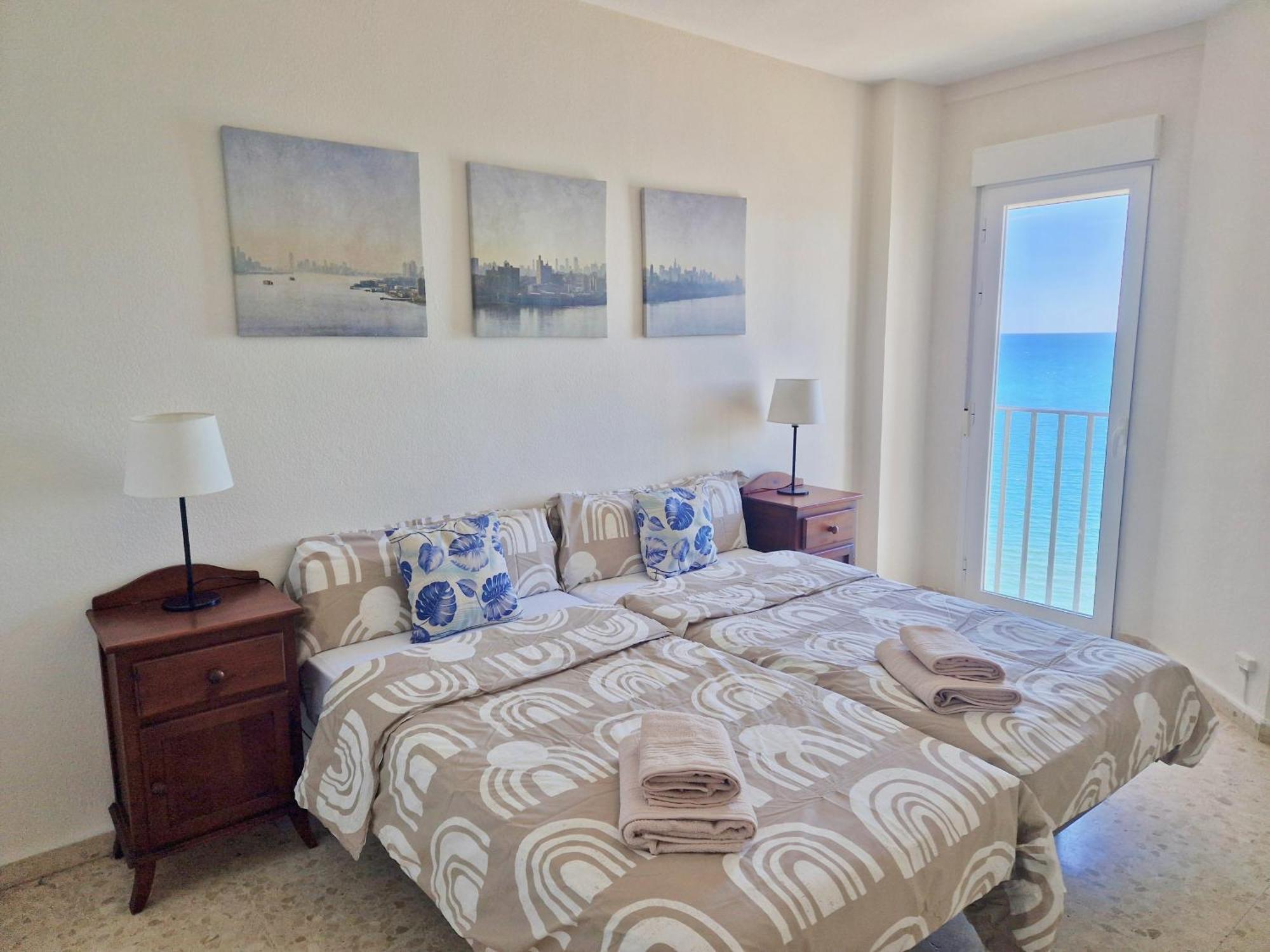 Sr Malagueta Beach Front Wonderful Sea View Málaga Kültér fotó