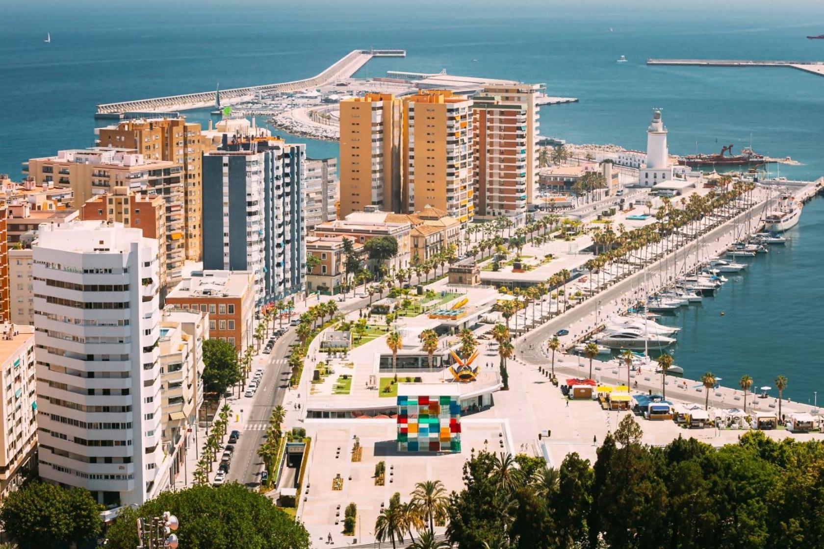 Sr Malagueta Beach Front Wonderful Sea View Málaga Kültér fotó